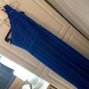 Beautiful royal blue formal dress